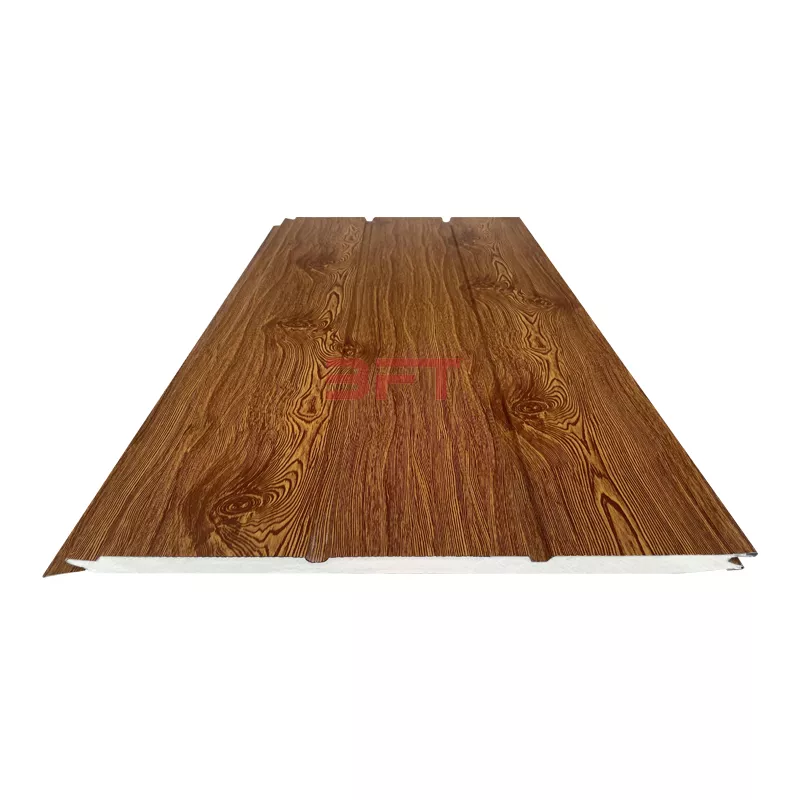 Wood Grain Metal Siding