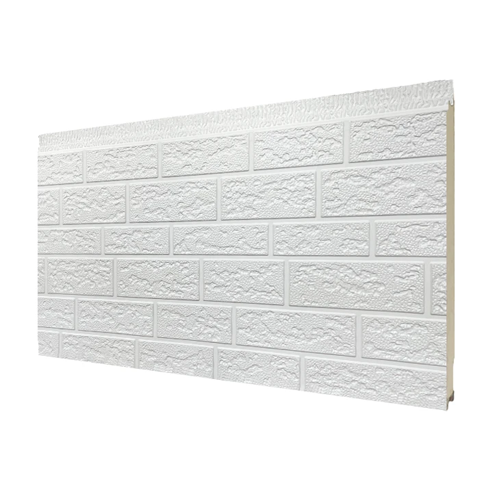 Pannello di rivestimento in metallo con motivo a mattoni standard